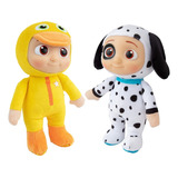 Brinquedos De Pelúcia Cocomelon Jj Duckie Amp Puppy 2