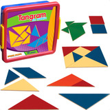 Brinquedos Educativos Montessori Tangram