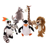 Brinquedos Macios Madagascar Conjunto