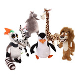 Brinquedos Macios Madagascar Conjunto