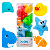Brinquedos Para Banho De Banheira Piscina Bebe 10 Unidades