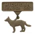 Broche, Pin, Boton Antigo Michigan