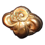 Broche Antigo Metal Dourado