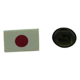 Broche Antigo Pin Botton Bandeira Japão
