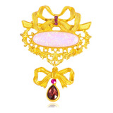 Broche Bijuteria Brilho Luxo