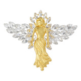 Broche Bijuteria Luxo Anjo