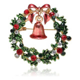 Broche Bijuteria Luxo Natal