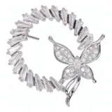 Broche Borboleta Strass Muito