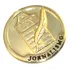 Broche Botton Jornalismo Jornal Folheado Ouro 18k