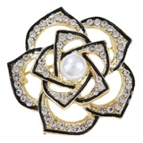 Broche Camelia De Luxo