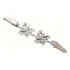 Broche Clip Casaquinho Cardigan Prateado Borboleta Fashion