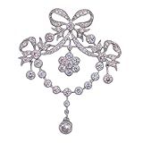 Broche Com Pingente De
