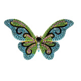 Broche De Borboletas Com