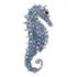 Broche De Cristal Azul Strass De Alfinetes De Strass