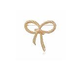 Broche De Laco Dourado