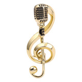 Broche De Microfone Criativo