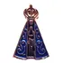 Broche De Nossa Senhora Aparecida Metal Folheado A Ouro Pin
