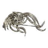 Broche De Ouro Branco