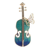 Broche De Violino Vintage