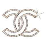 Broche Dourado Elegante Pin