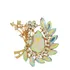 Broche Feminino Strass Delicado Roupa Lenço Alfinete Gota 