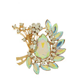 Broche Feminino Strass Delicado