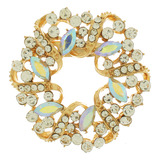 Broche Feminino Strass Delicado