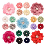 Broche Flor De Cetim