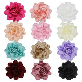 Broche Flor De Cetim