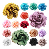 Broche Flor Em Tecido