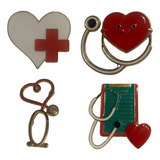 Broche Medicina Alfinete Medico