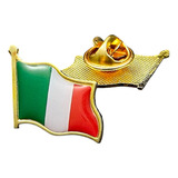 Broche Oficial Bandeira Italia