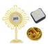 Broche Ostensório Jhs Pequeno Ministro Da Eucaristia 2cm