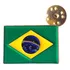 Broche Pin Bandeira Do Brasil 25 Mm X 17 Mm