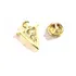 Broche Pin Botton Profissões Veterinária Folheado A Ouro 18k