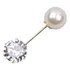 Broche Pin Fechar Decote Casaco Em Cristal Austríaco Perola