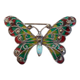 Broche Prata 925 Antigo