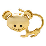 Broche Ratinho Minimalista Charme