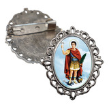 Broche Relicario Santo Expedito