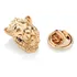 Broche Rommanel Unissex Mufasa Rei Leão Banhado Ouro 542906