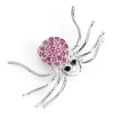 Broche Rubi E Safira