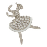 Broche Strass Bailarina Brg7458