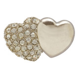 Broche Strass Coracao Akasaki