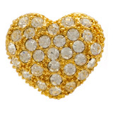 Broche Strass Coracao Brg6359