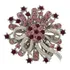 Broche Strass Flor Brg0010