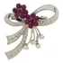 Broche Strass Lacinho Elegante Festa Evento Akasaki Brg16992