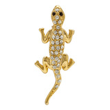 Broche Strass Lagartixa Elegante