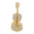 Broche Strass Violino Akasaki Brg0075