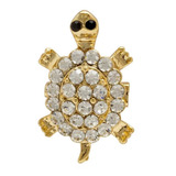 Broche Tartaruga Strass Brg0053