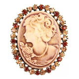 Broches De Camafeu Vintage